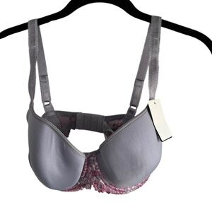 Wacoal Embrace Lilac 32DD‎ Lace Underwire T-Shirt Bra